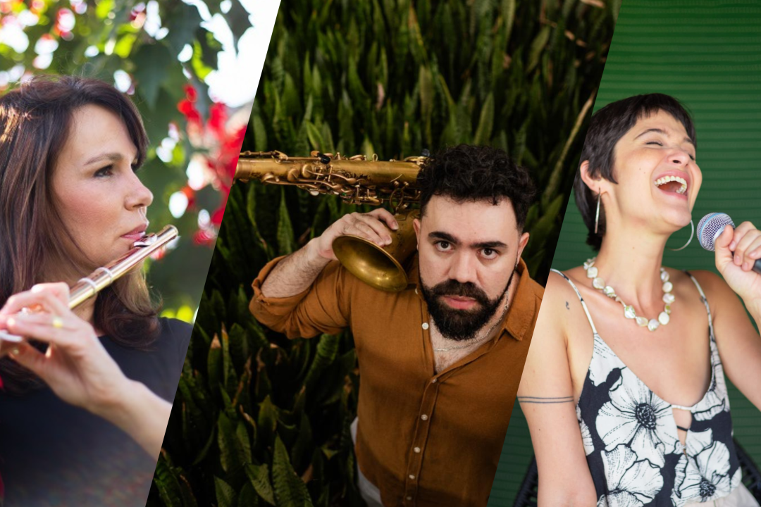 ARIADNE PAIXÃO, BRUNO PATRÍCIO e NATÁLIA QUIROGA
