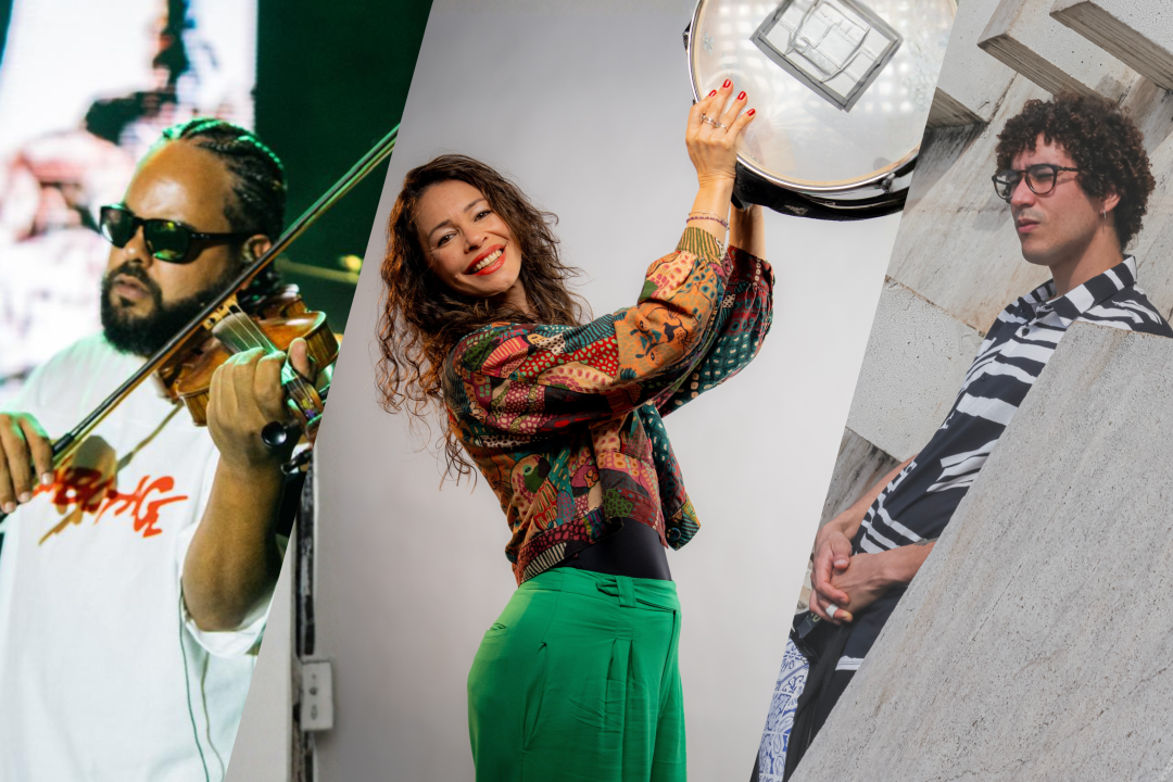 JOÃO DIAS, MERIELE e MATHEUS VILANOVA