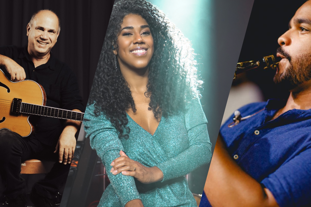 NELSON FARIAS, ANDRESA SOUSA e VITOR ADONAI