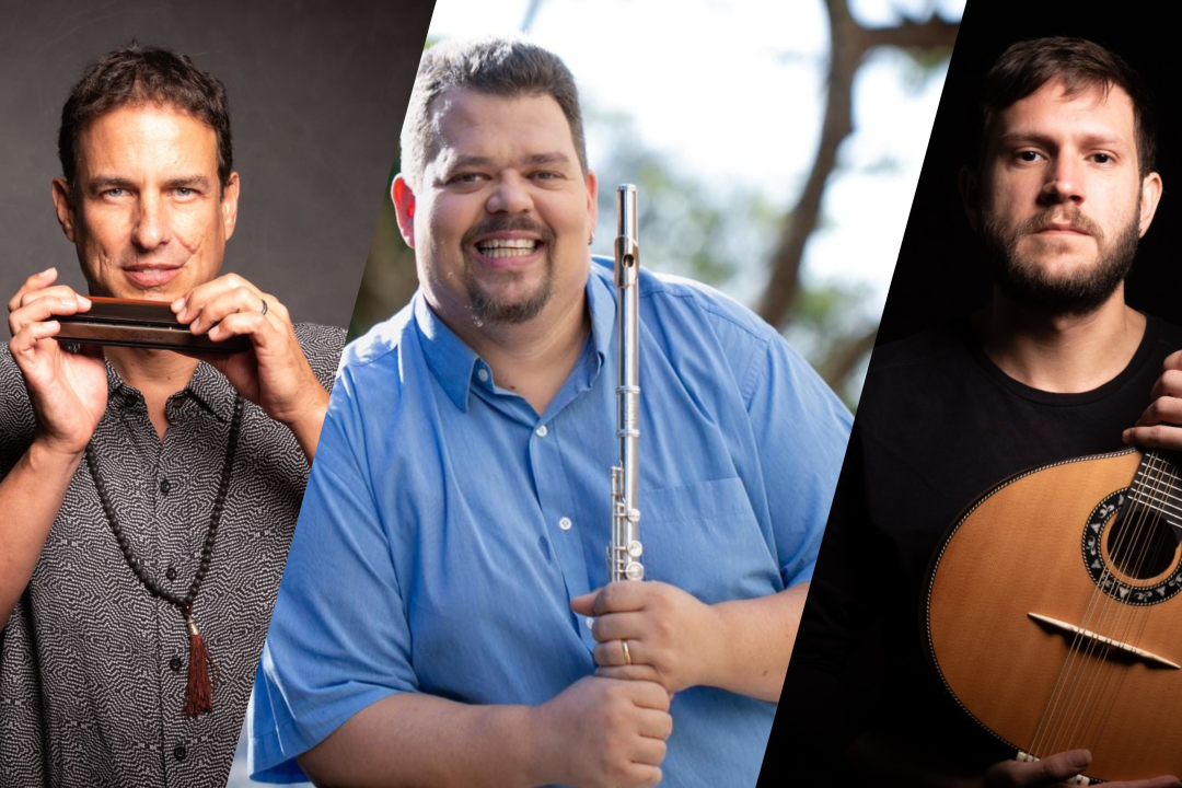 PABLO FAGUNDES, SERGINHO MORAIS e VICTOR ANGELÉAS